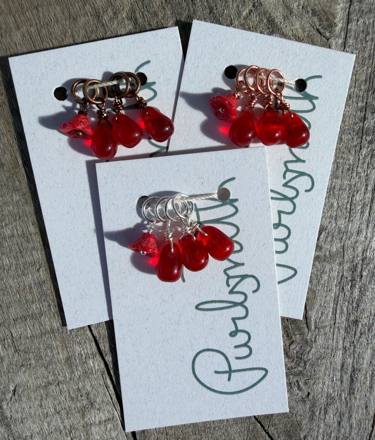 New Flower Set - Red