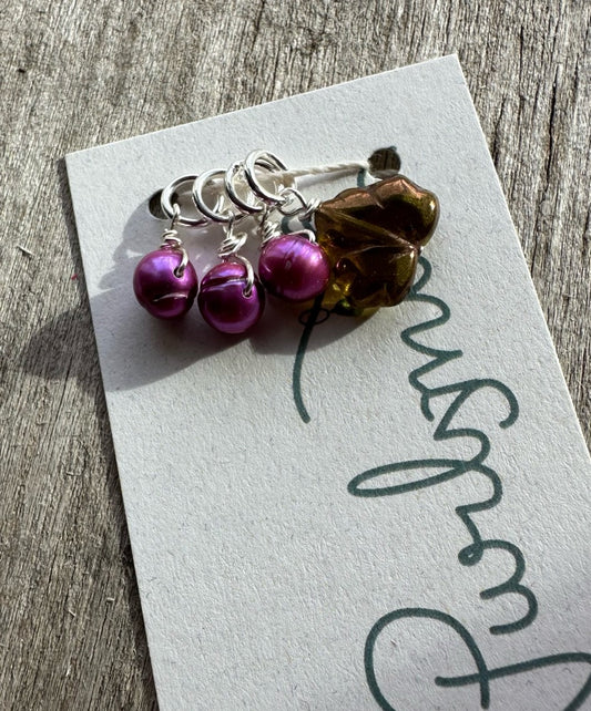 Olive & Bright Berry Set - Set of 4