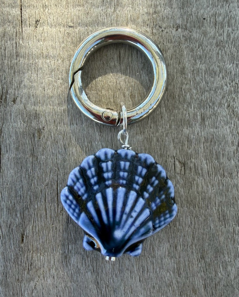 Scallop Marker Holder- Blues