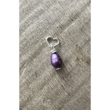 Load image into Gallery viewer, Tiny Sterling Heart Pendant Necklace
