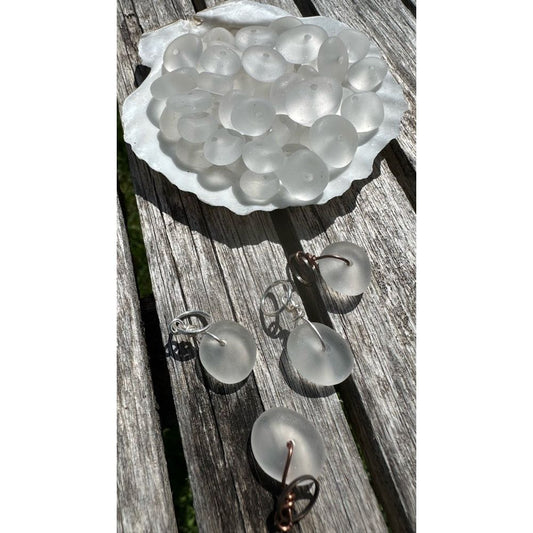 Sea Glass Pebbles- Frost