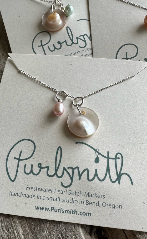 Blister Pearl Pendant Necklace