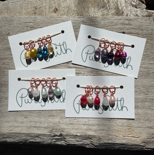 Sock Mixes - Mini Faceted Glass & Pearls