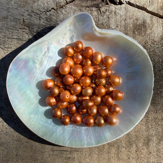 Freshwater Pearls - 70’s Suede
