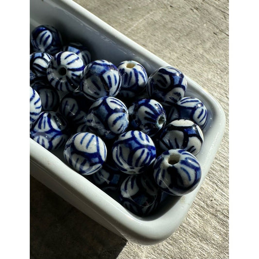 Blue & White Porcelain - Floral