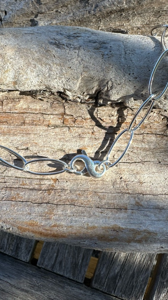 • Infinity Clasp Necklace