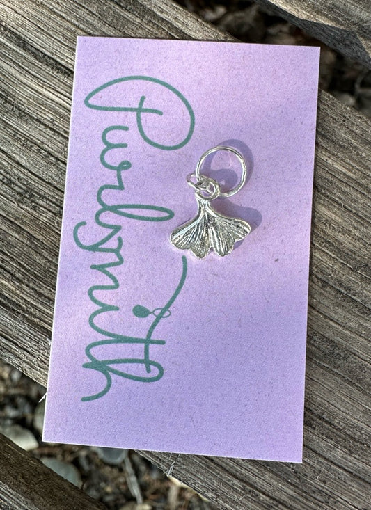 Silver Plated Ginkgo