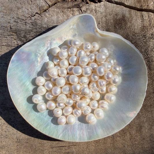 Freshwater Pearls - Buttercream