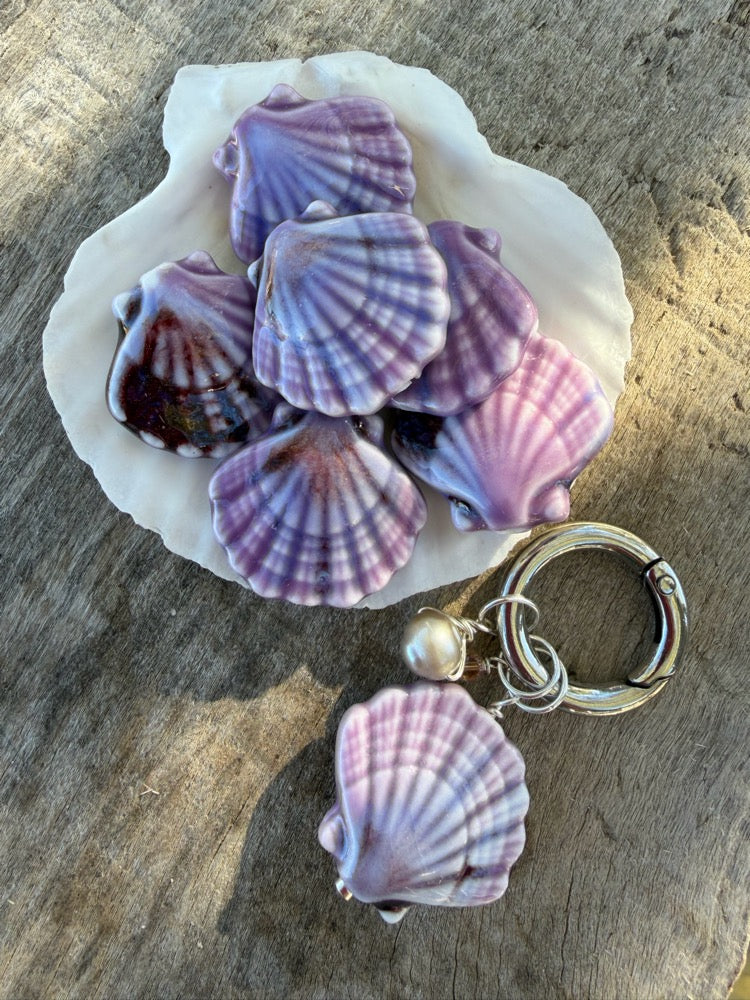 Scallop Marker Holder- Lilac