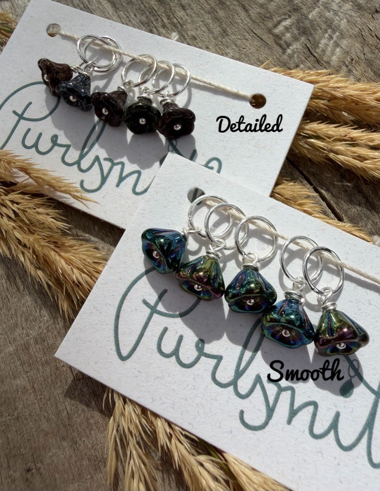Metallic Glass Flowers