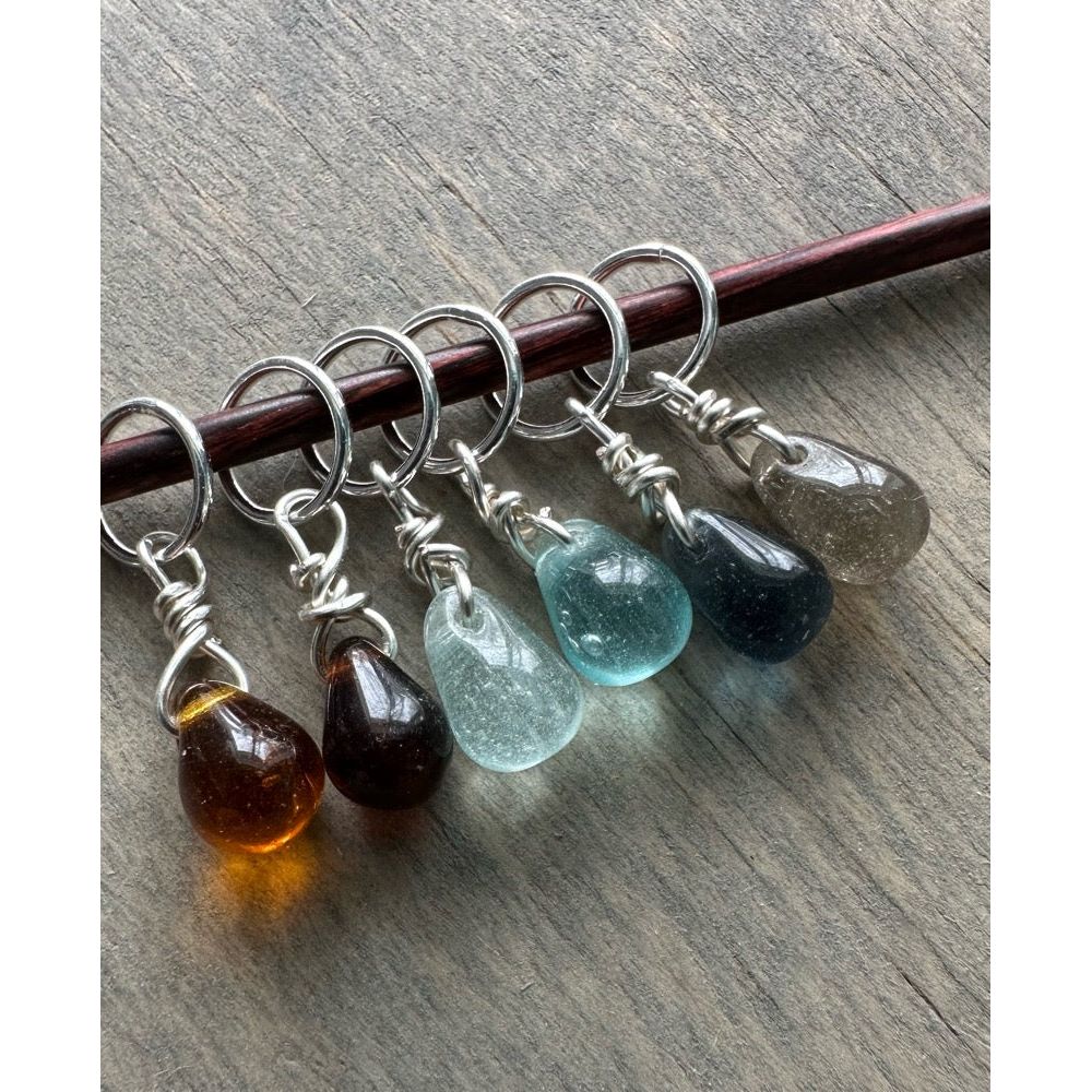 Glass Drops Set of 6 - Seaside