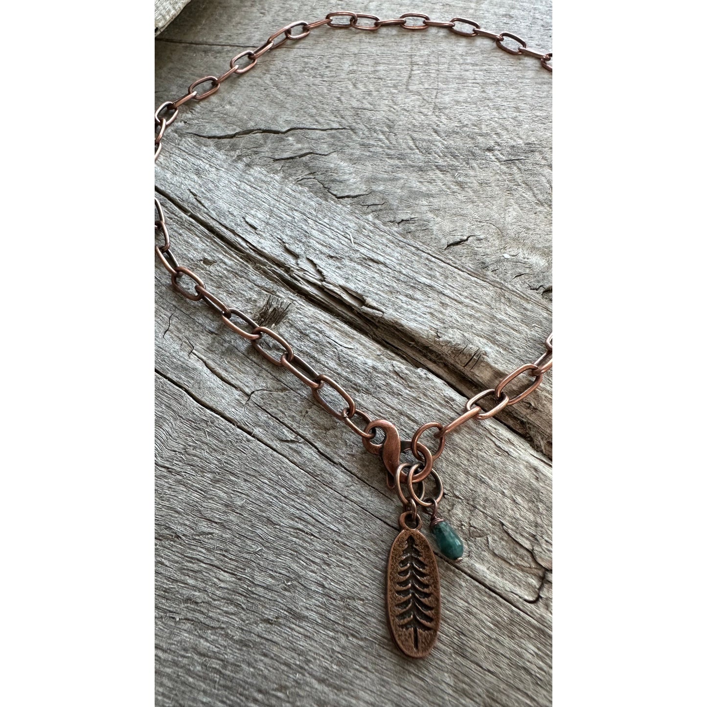 • Infinity Clasp Necklace