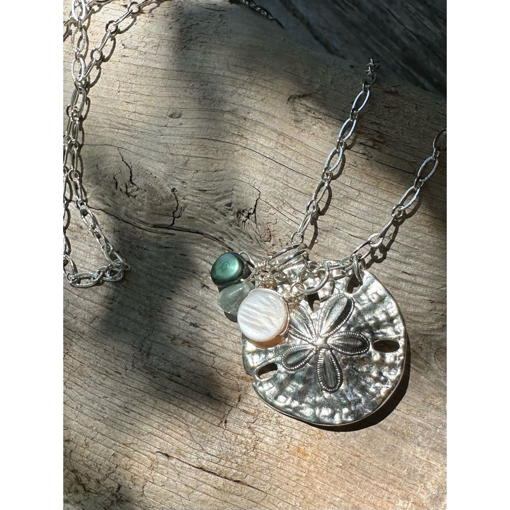Boho Sand Dollar Pendant