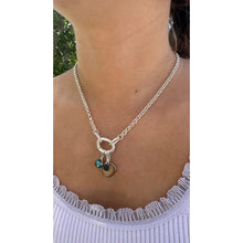 Load image into Gallery viewer, Silver Plated Locking Clasp Necklace

