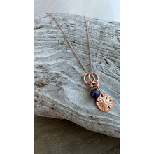 Load image into Gallery viewer, Rose Gold Sand Dollar Necklace
