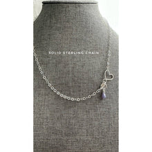 Load image into Gallery viewer, Petite Silver Love Pendant
