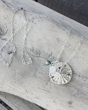 Load and play video in Gallery viewer, Boho Sand Dollar Pendant
