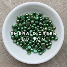 Load image into Gallery viewer, Emerald Green Button
