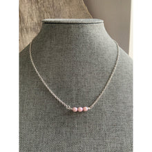 Load image into Gallery viewer, Pearl Bar Pendant- Lilac
