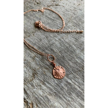 Load image into Gallery viewer, Rose Gold Sand Dollar Necklace
