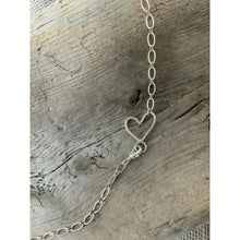 Load image into Gallery viewer, Petite Silver Love Pendant
