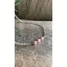 Load image into Gallery viewer, Pearl Bar Pendant- Lilac
