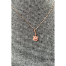 Load image into Gallery viewer, Rose Gold Sand Dollar Necklace
